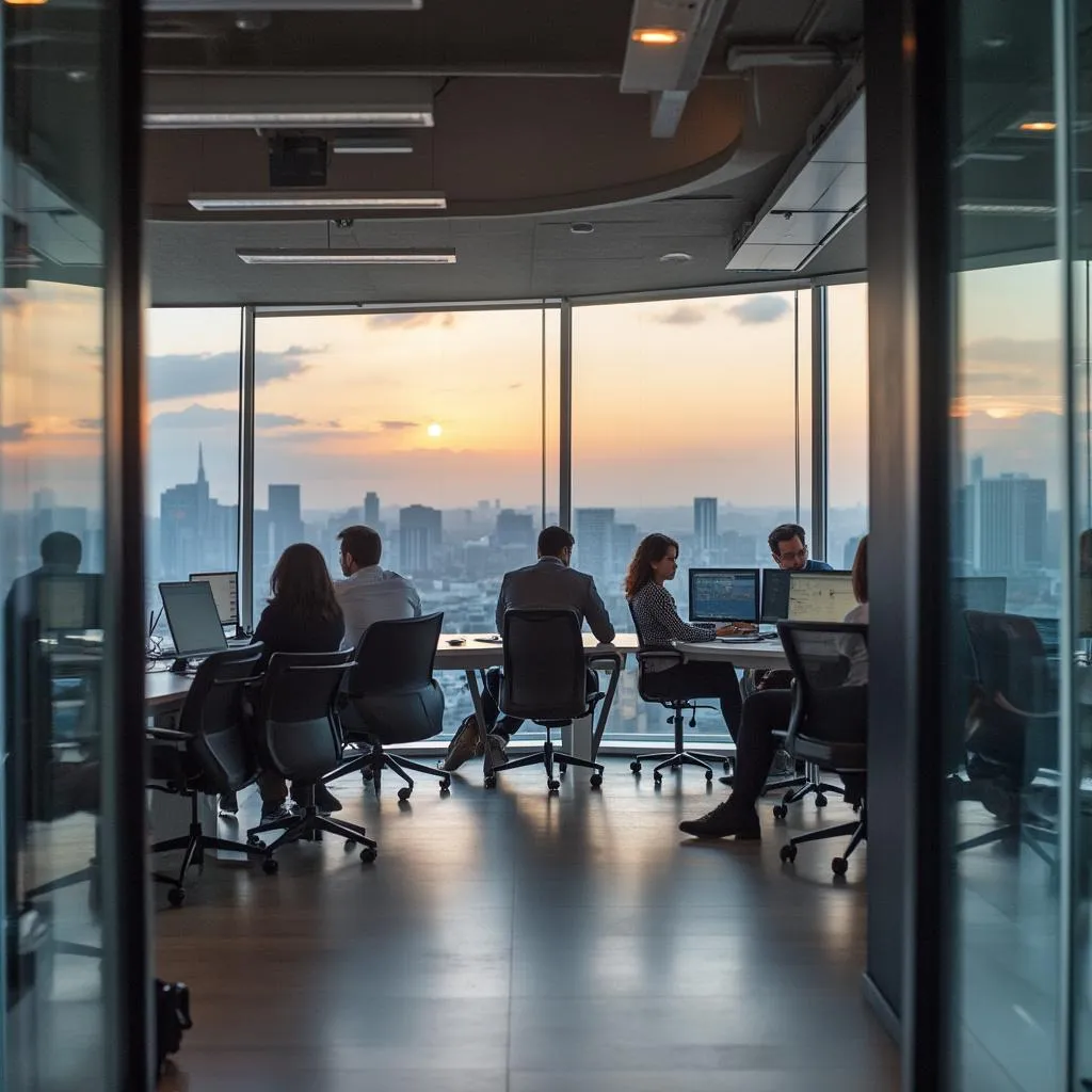 Oficina central de ConFinAr en Buenos Aires