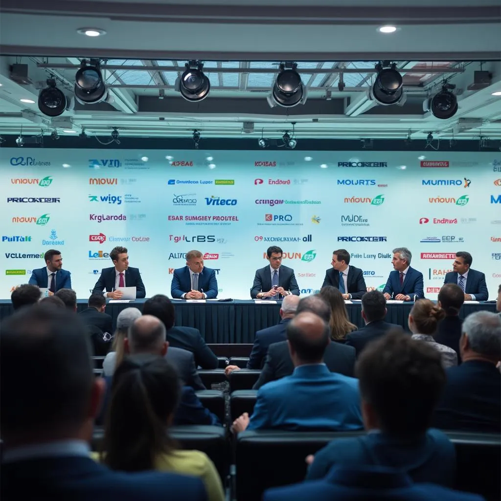 Conferencia de prensa económica